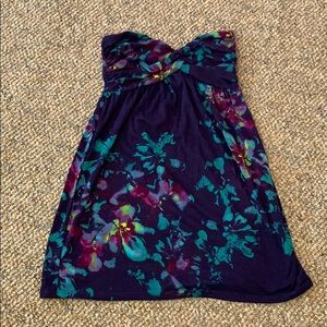 Delia’s strapless dress